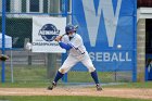 Baseball vs CGA  Wheaton College Baseball vs Coast Guard Academy during game two of the NEWMAC semi-finals playoffs. - (Photo by Keith Nordstrom) : Wheaton, baseball, NEWMAC